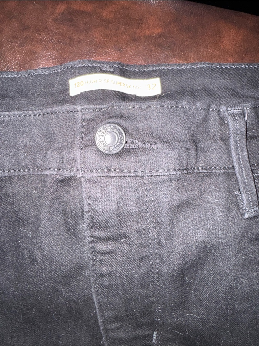 Levi’s 720 32 x 30 High-Rise Super Skinny Women’s Jeans - Black